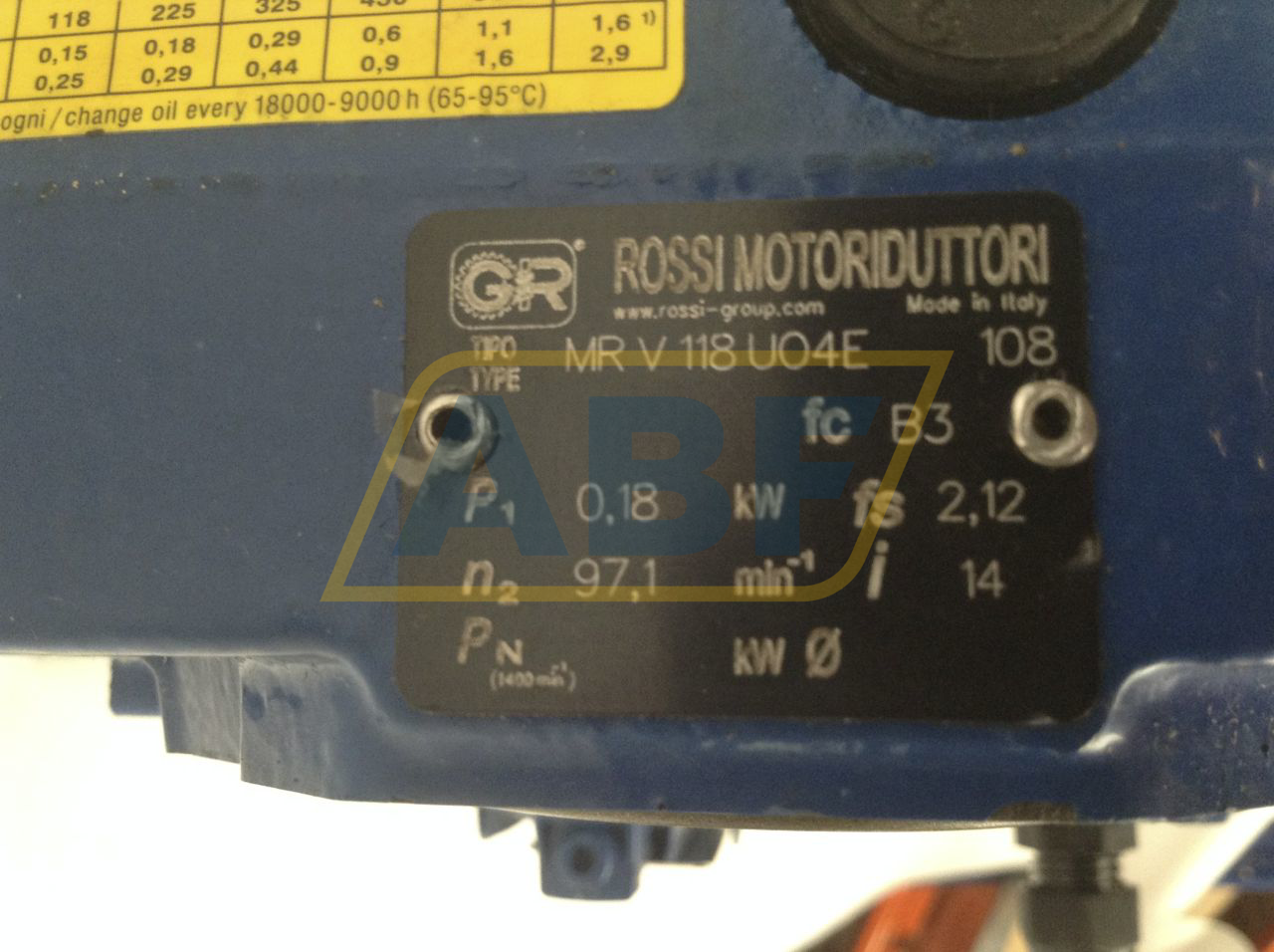 MRV118UO4E-F063B4B14/ Rossi