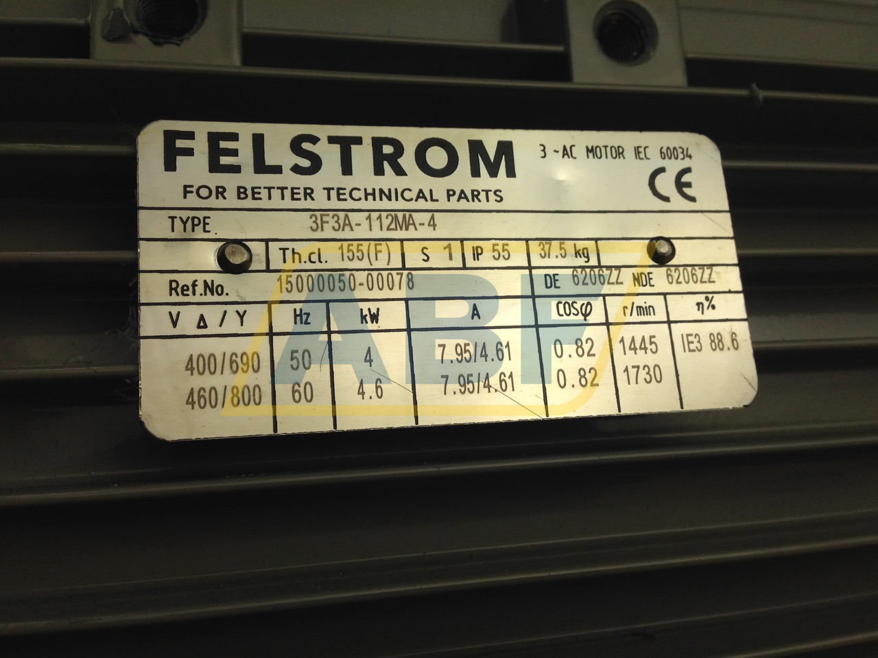 3F3A-112MA-4B3 Felstrom