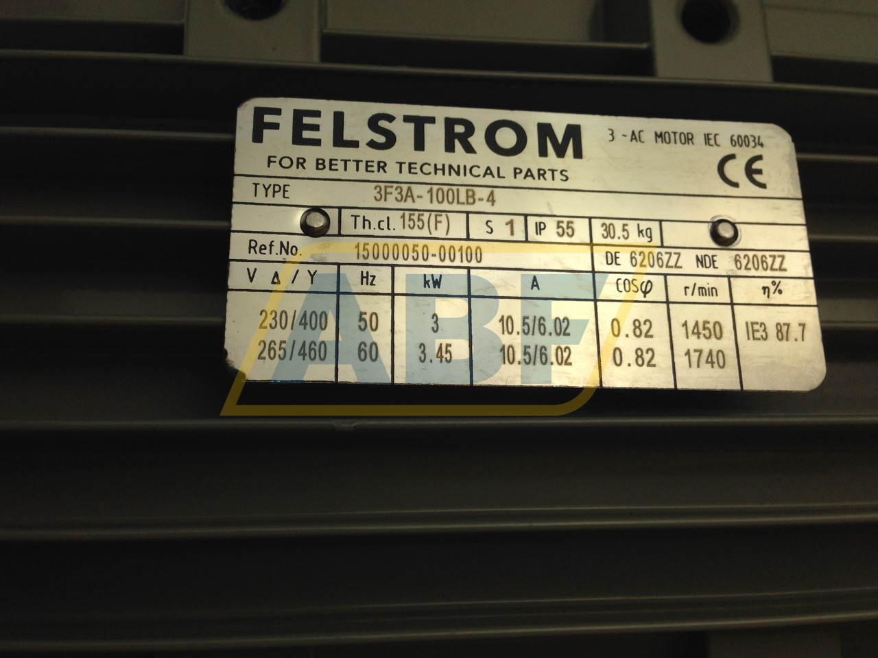 3F3A-100LB-4B34 Felstrom
