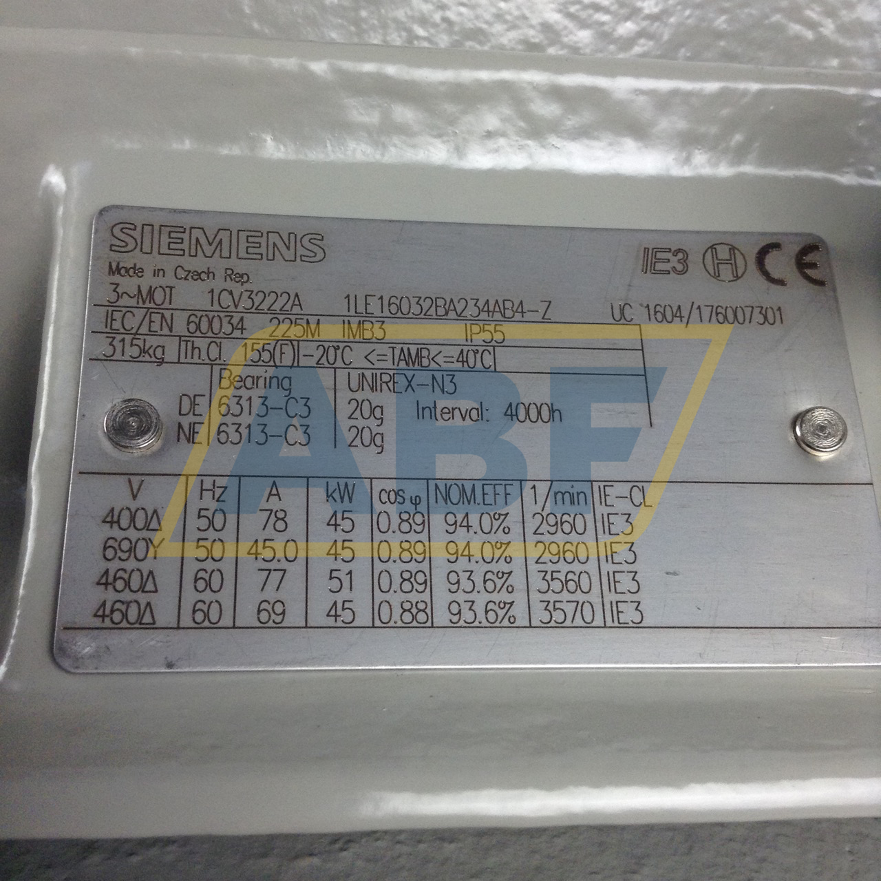 1LE1603-2BA23-4AB4-Z Siemens