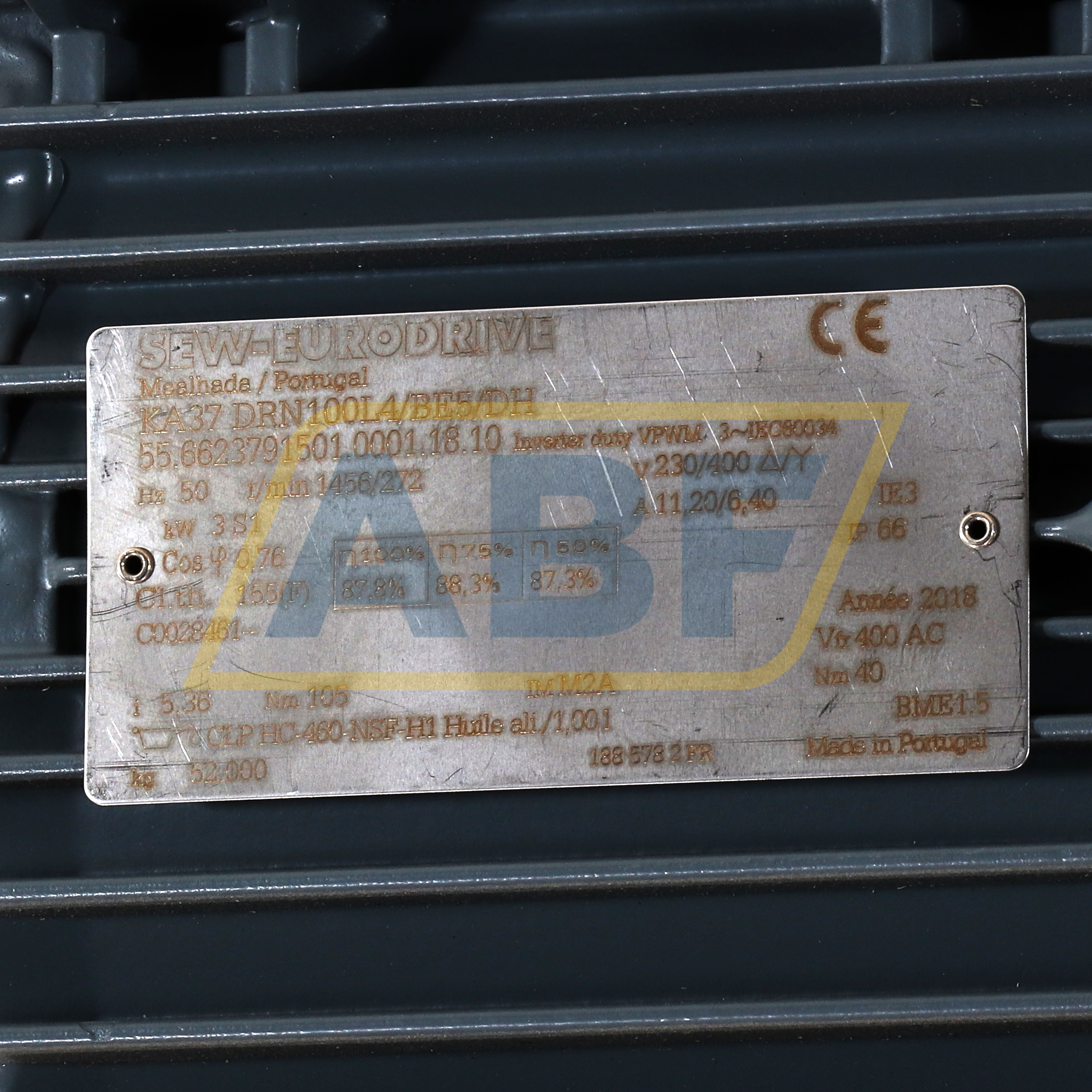 KA37/DRN100L4/BE5/DH SEW-EURODRIVE