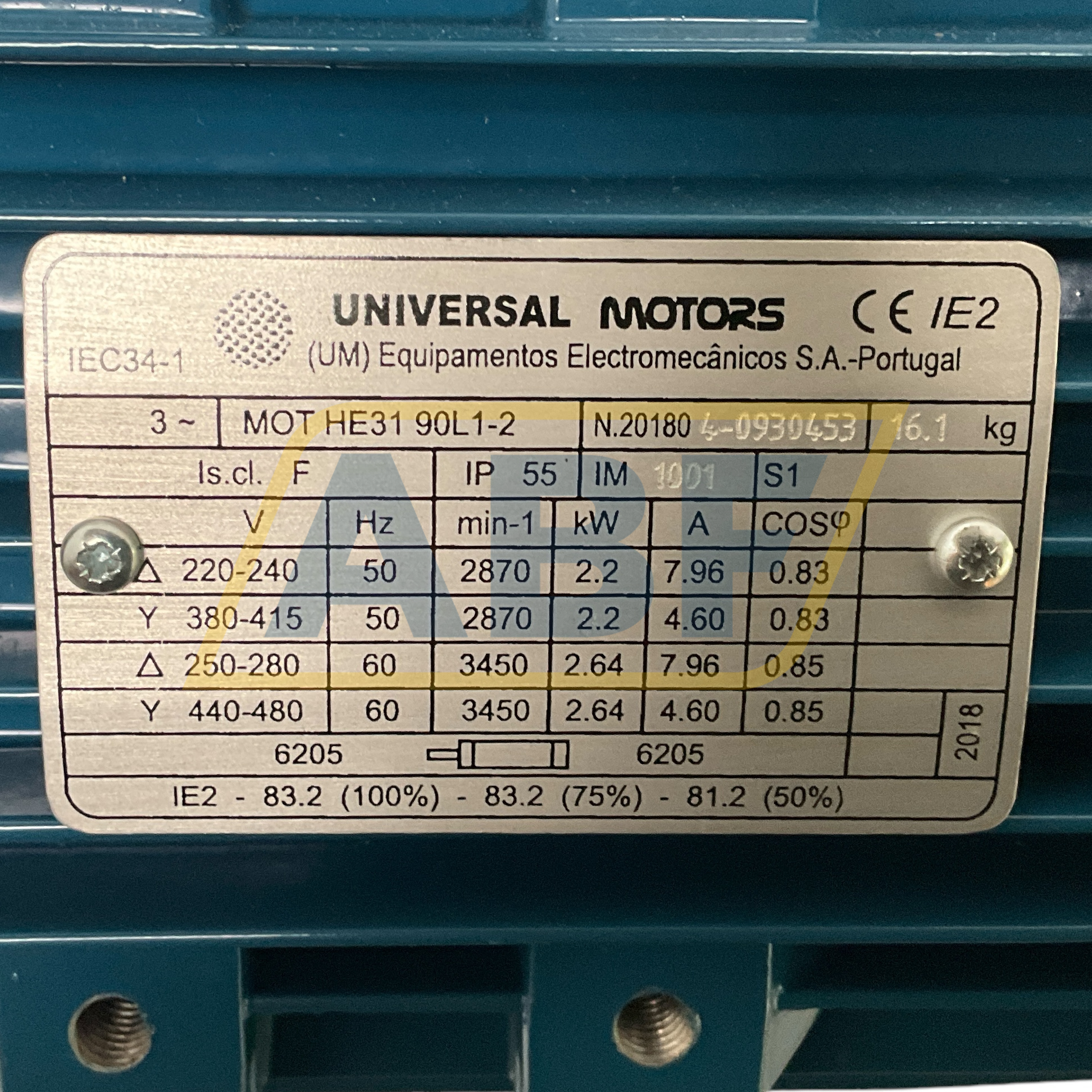 MOTHE31-90L1-2 Universal Motors