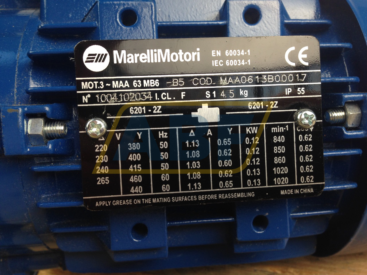 MAA63MB6B5 Marelli Motori