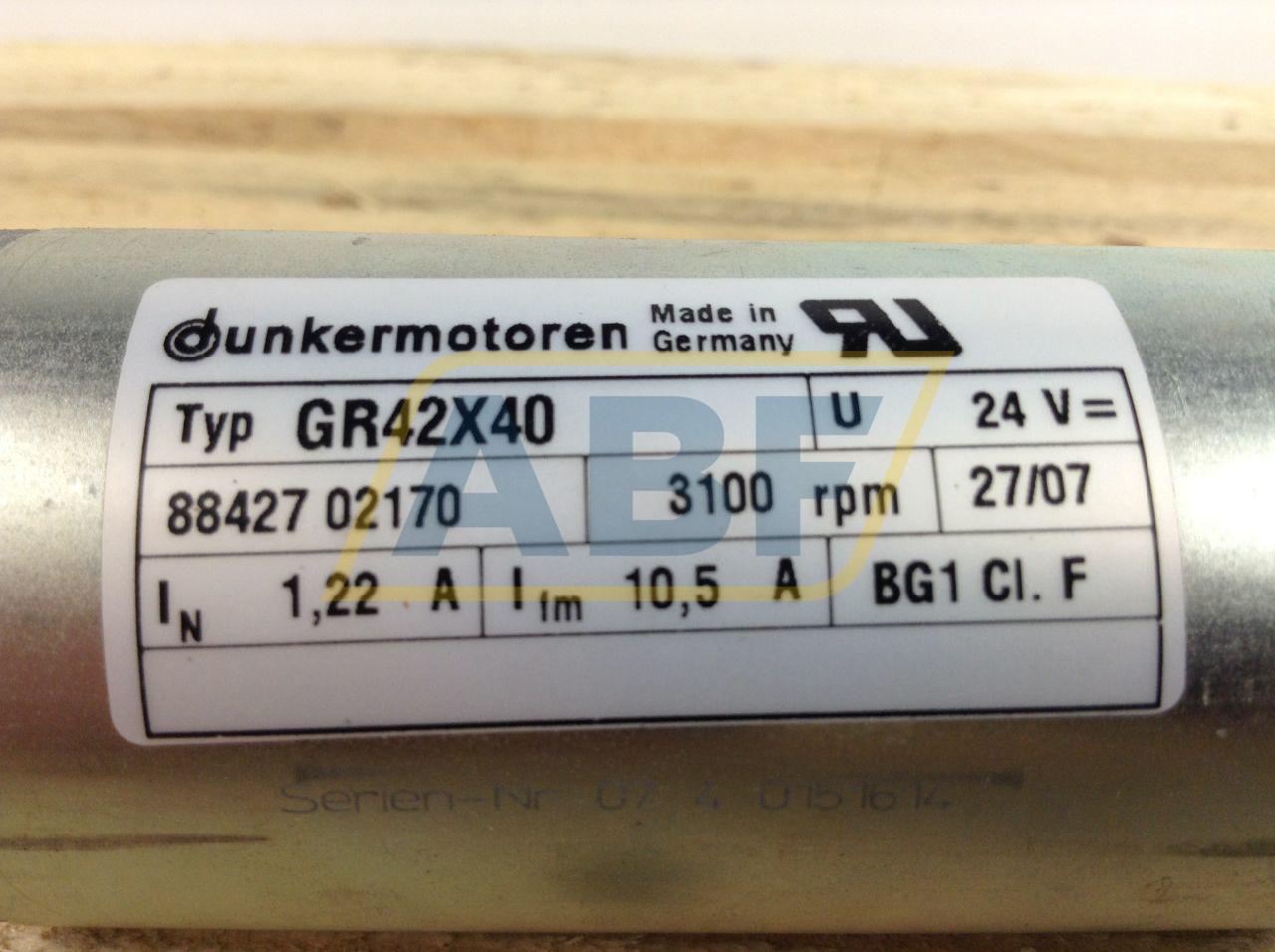 GR42X40/PLG32-20/24V Dunkermotoren