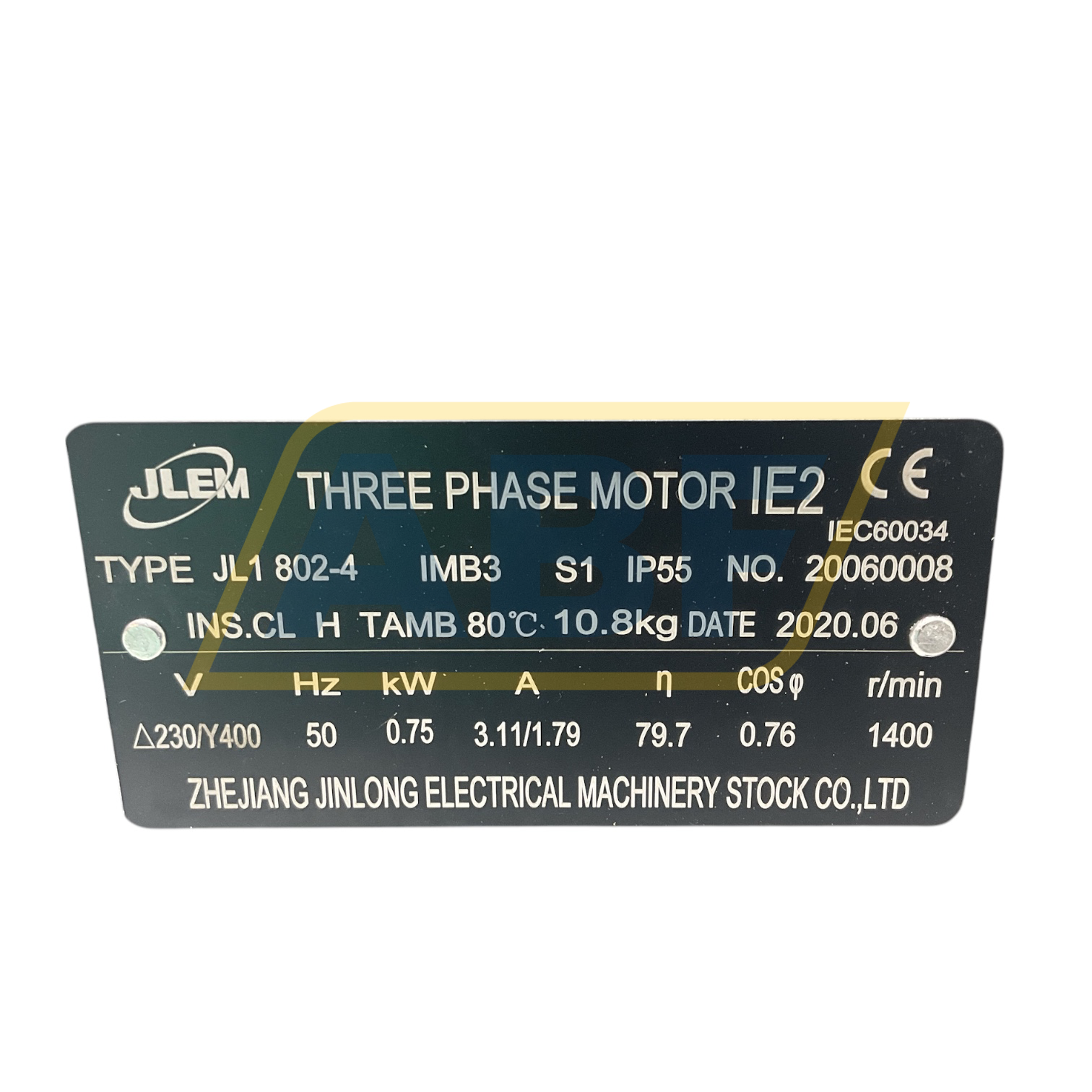 JL1-802-4-B3 JinLong Electrical Machinery