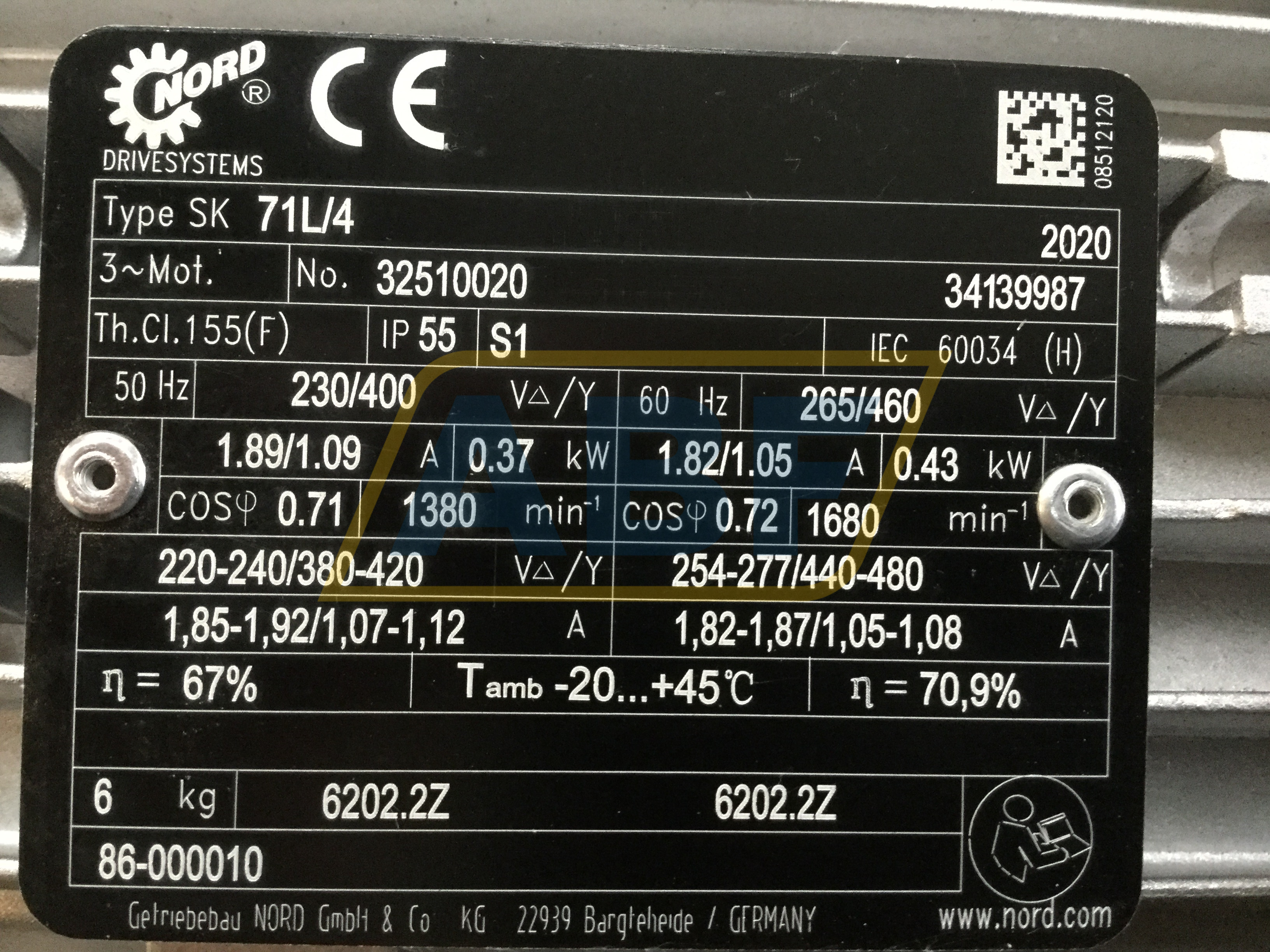 SK1SI40-71L/4-I15 Nord Drive Systems
