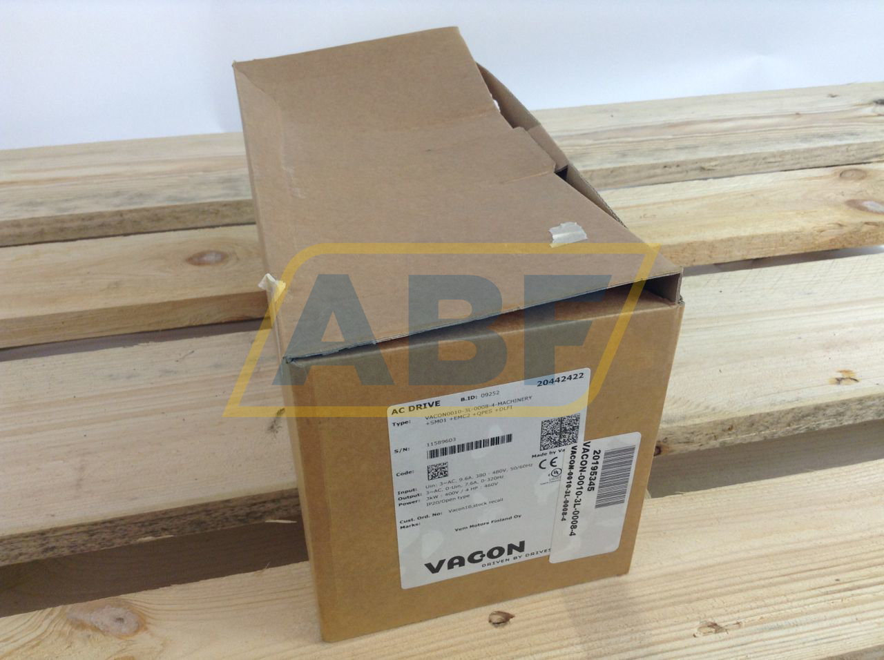 0010-3L-0008-4 Vacon