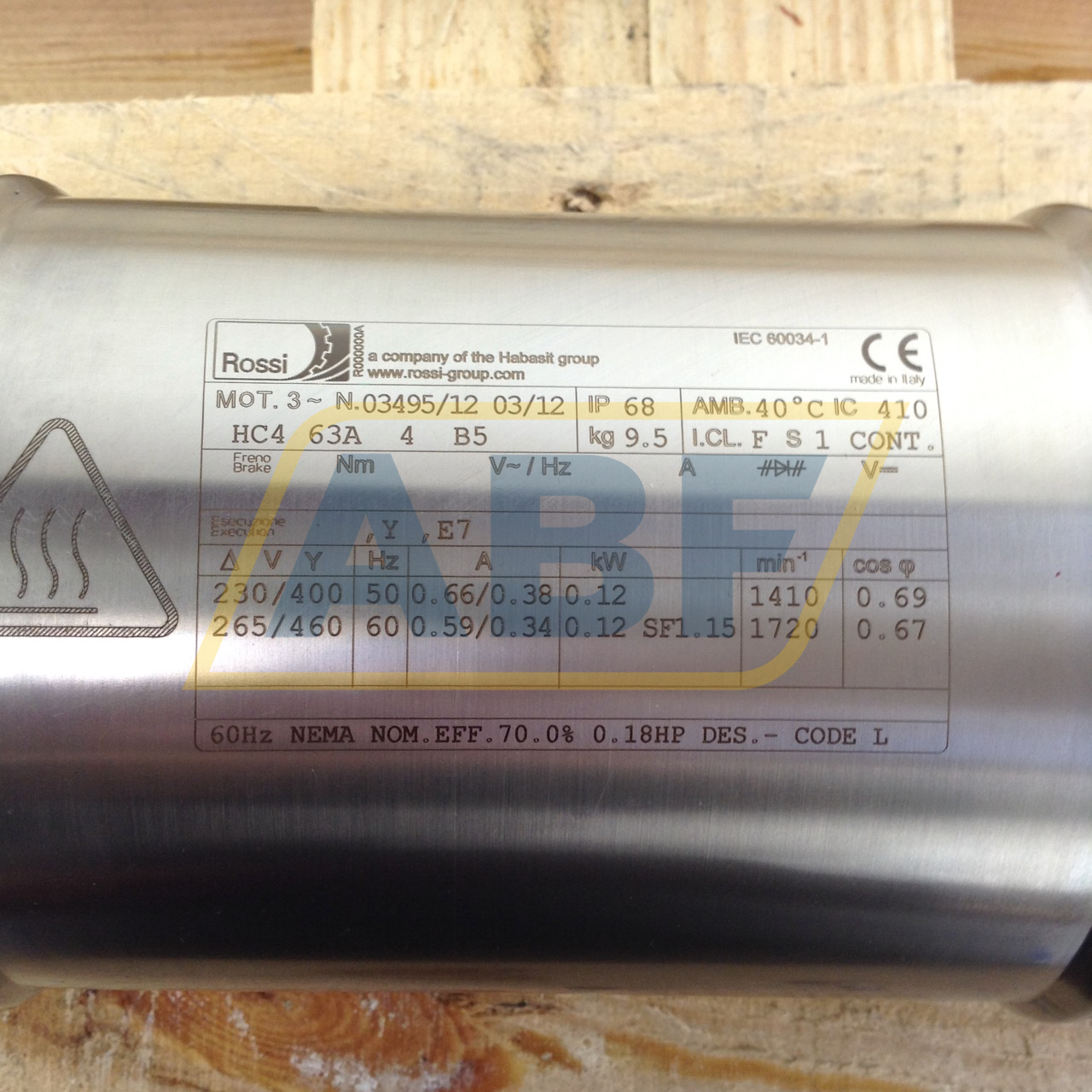 HC463A4B5-Y-E7 Rossi