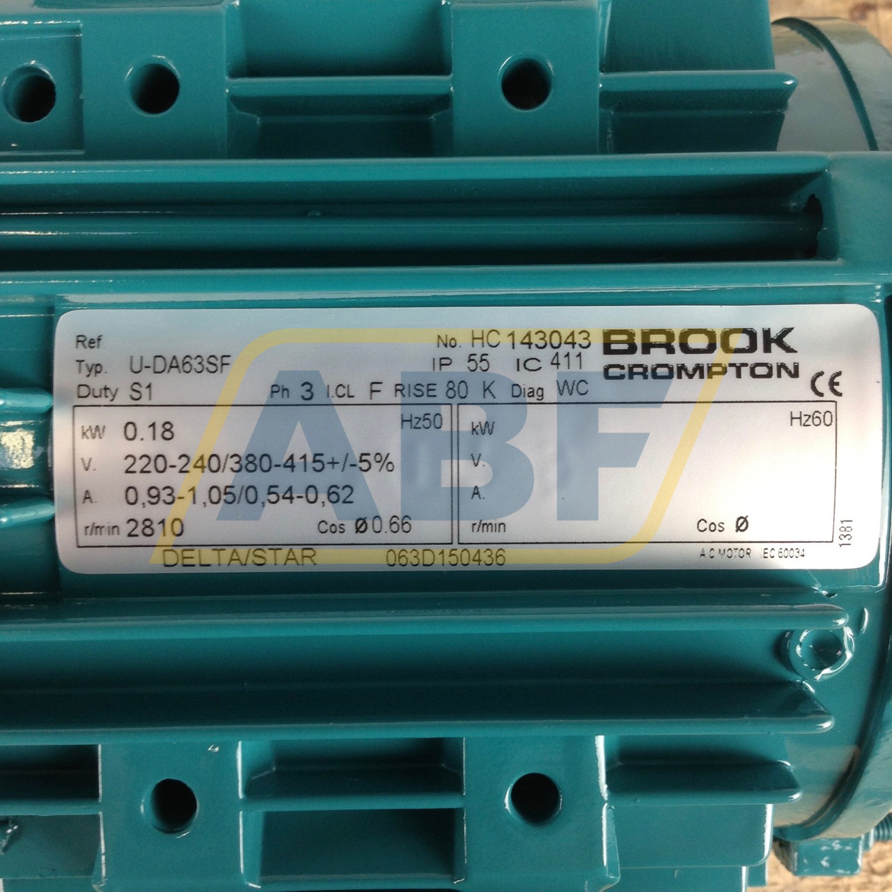 U-DA63SF-B3 Brook Crompton