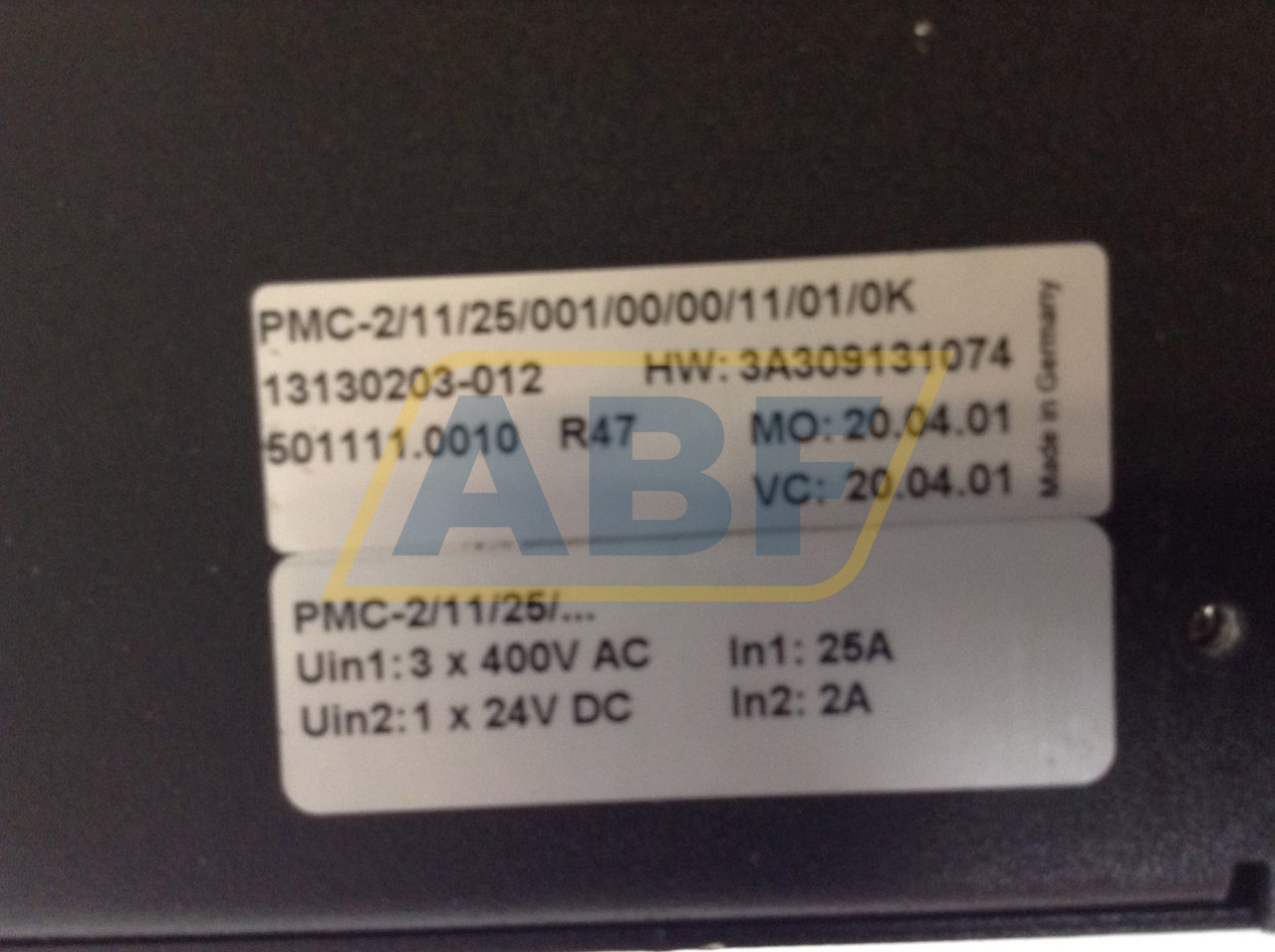 PMC-2/11/25/001/00/0 Elau