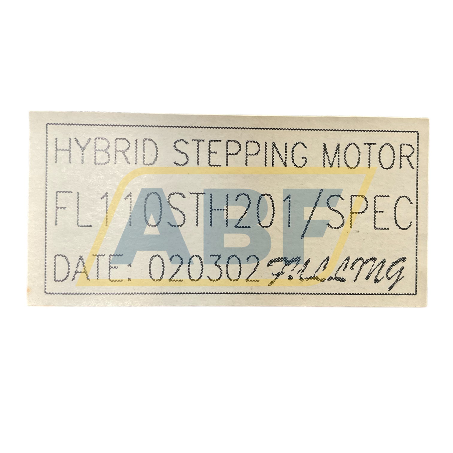 FL110STH201/SPEC Fulling Motor Co. Ltd.