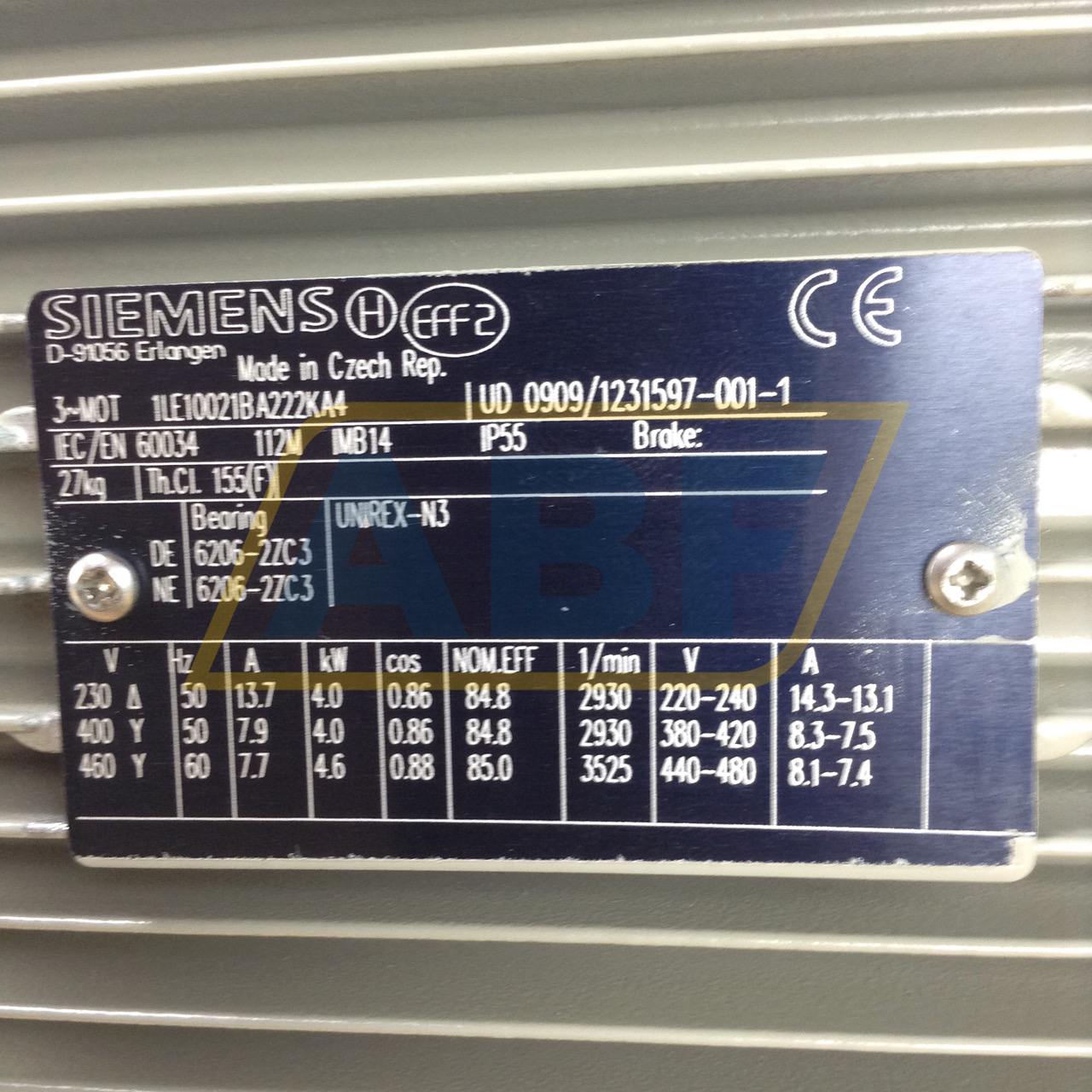 1LE1002-1BA22-2KA4 Siemens