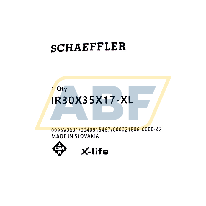 IR30X35X17-XL INA