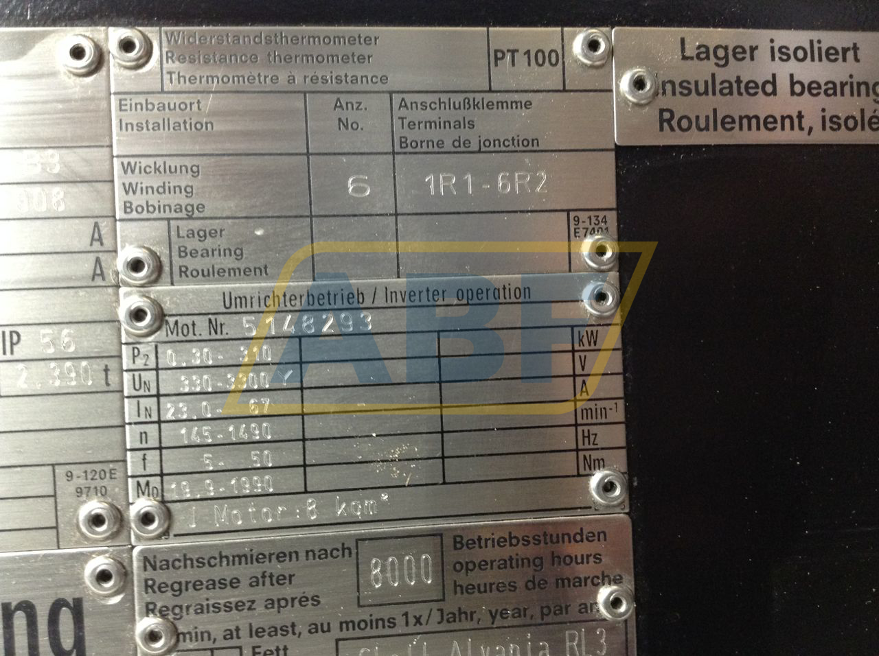 AHSA-355LM-04AB3 Loher