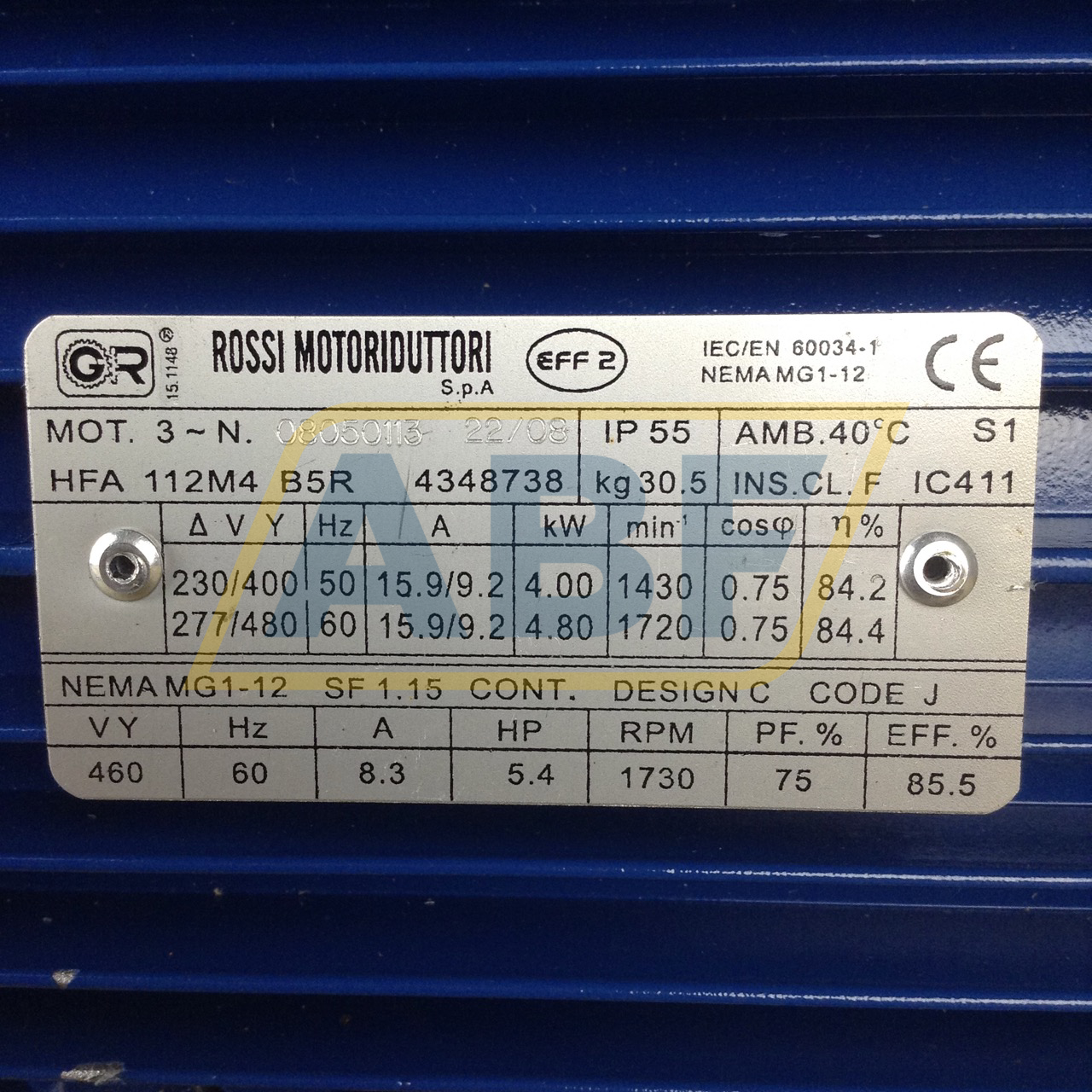 HFA112M423040050B5R Rossi