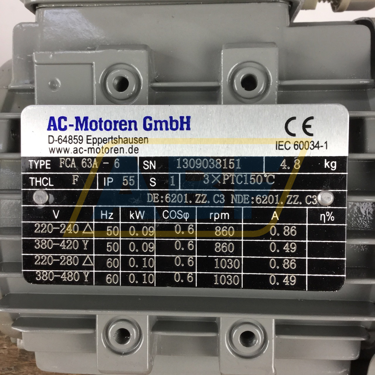 FCA63A-6/HEB14 AC-Motoren GmbH