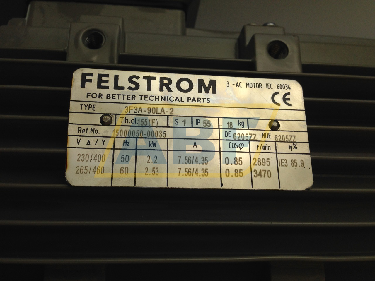 3F3A-90LA-2B34 Felstrom