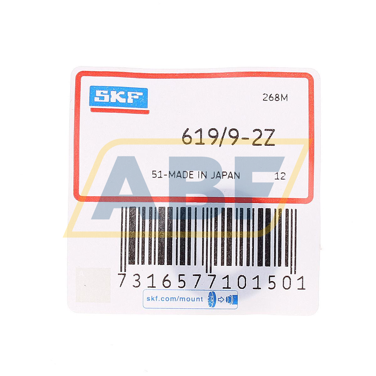 619/9-2Z SKF