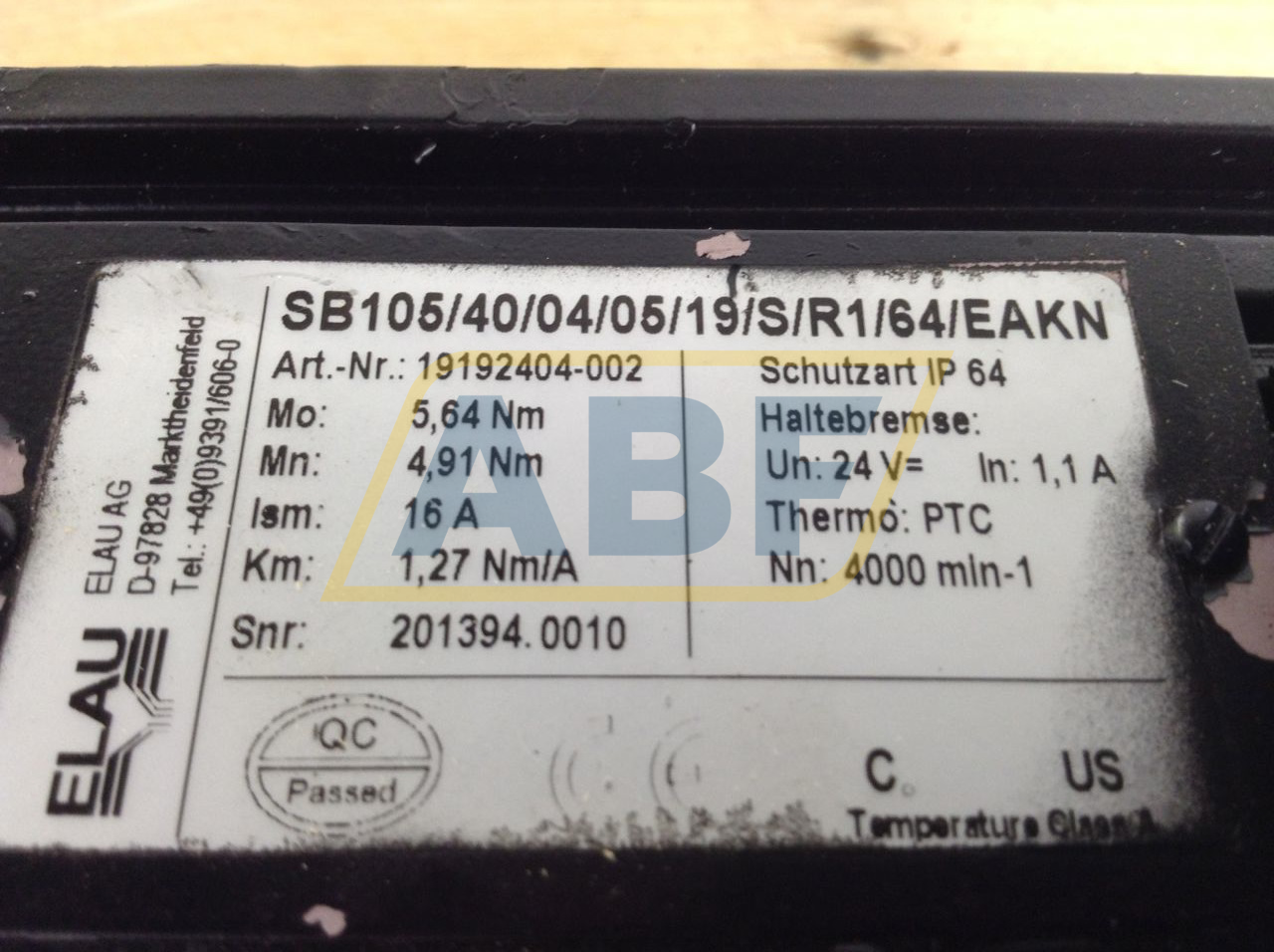 SB105/40/04/05/19/S/R Elau