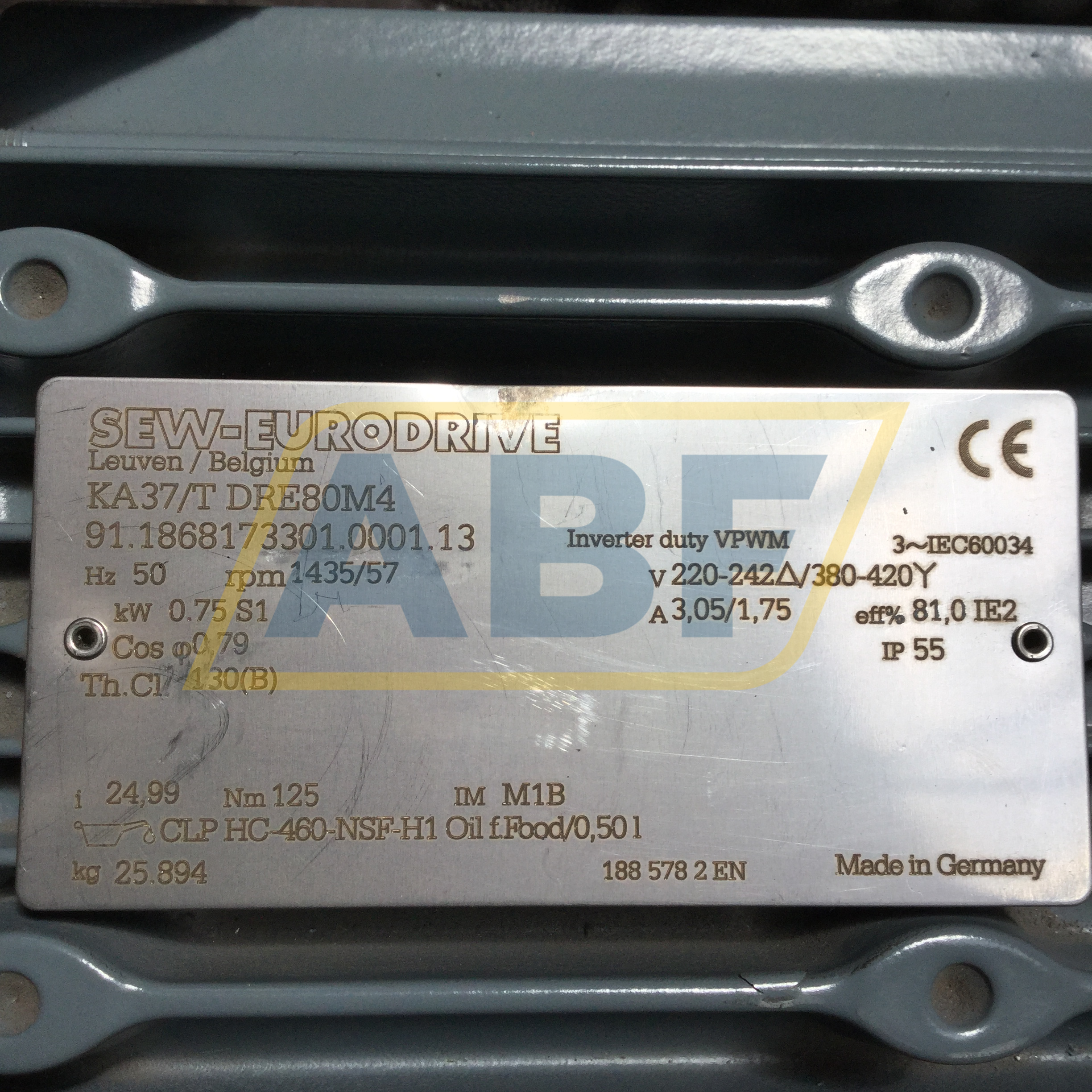 KA37/TDRE80M4 SEW-EURODRIVE