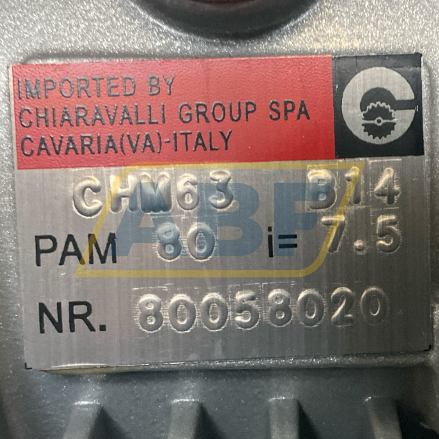 CHM63B14-80I7.5 Chiaravalli Group Spa