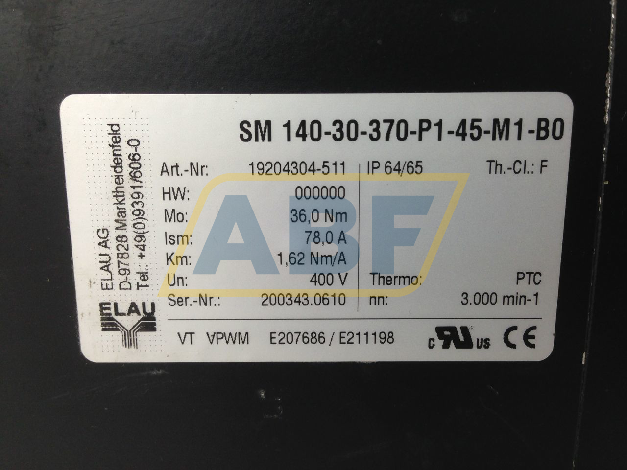 SM-140/30/370/P1/45/M Elau