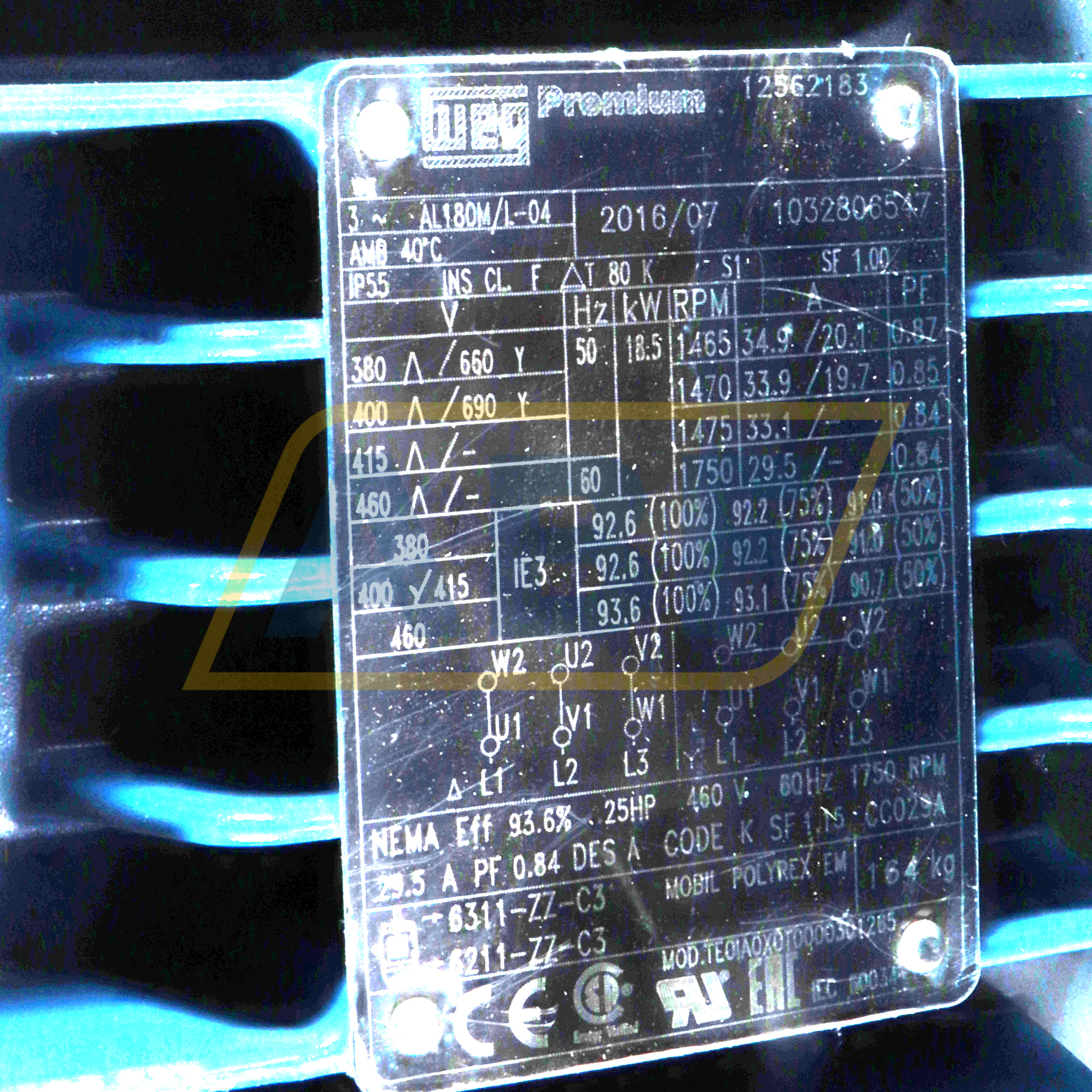 18.5K32AL3180M4B3 WEG