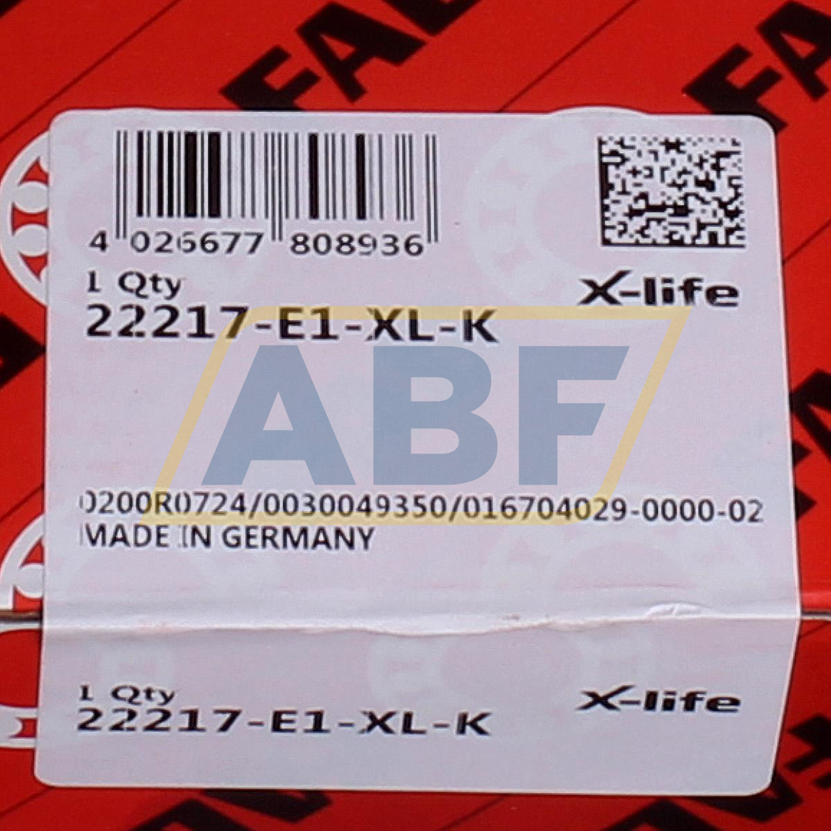 22217-E1-XL-K FAG