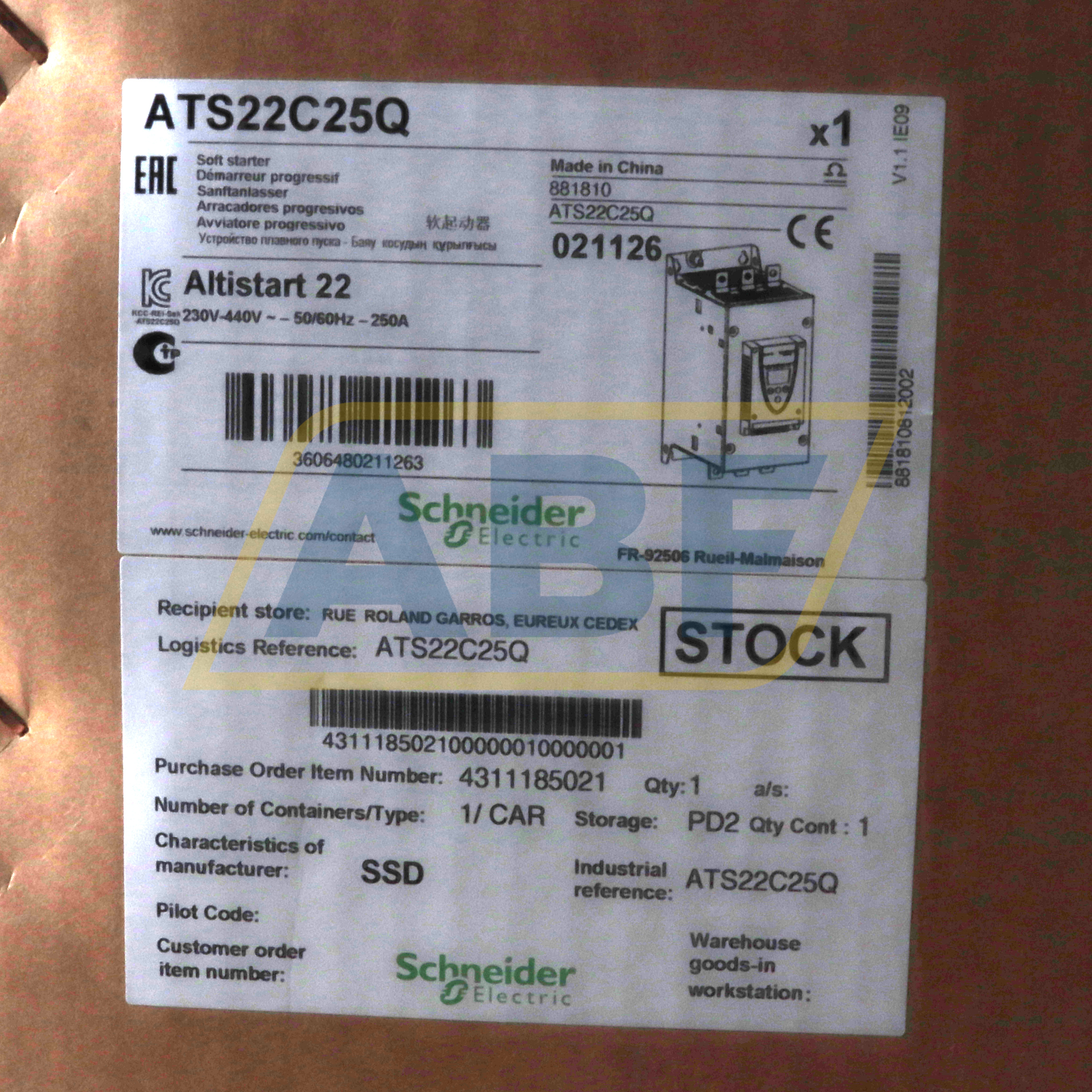 ATS22C25Q Schneider Electric