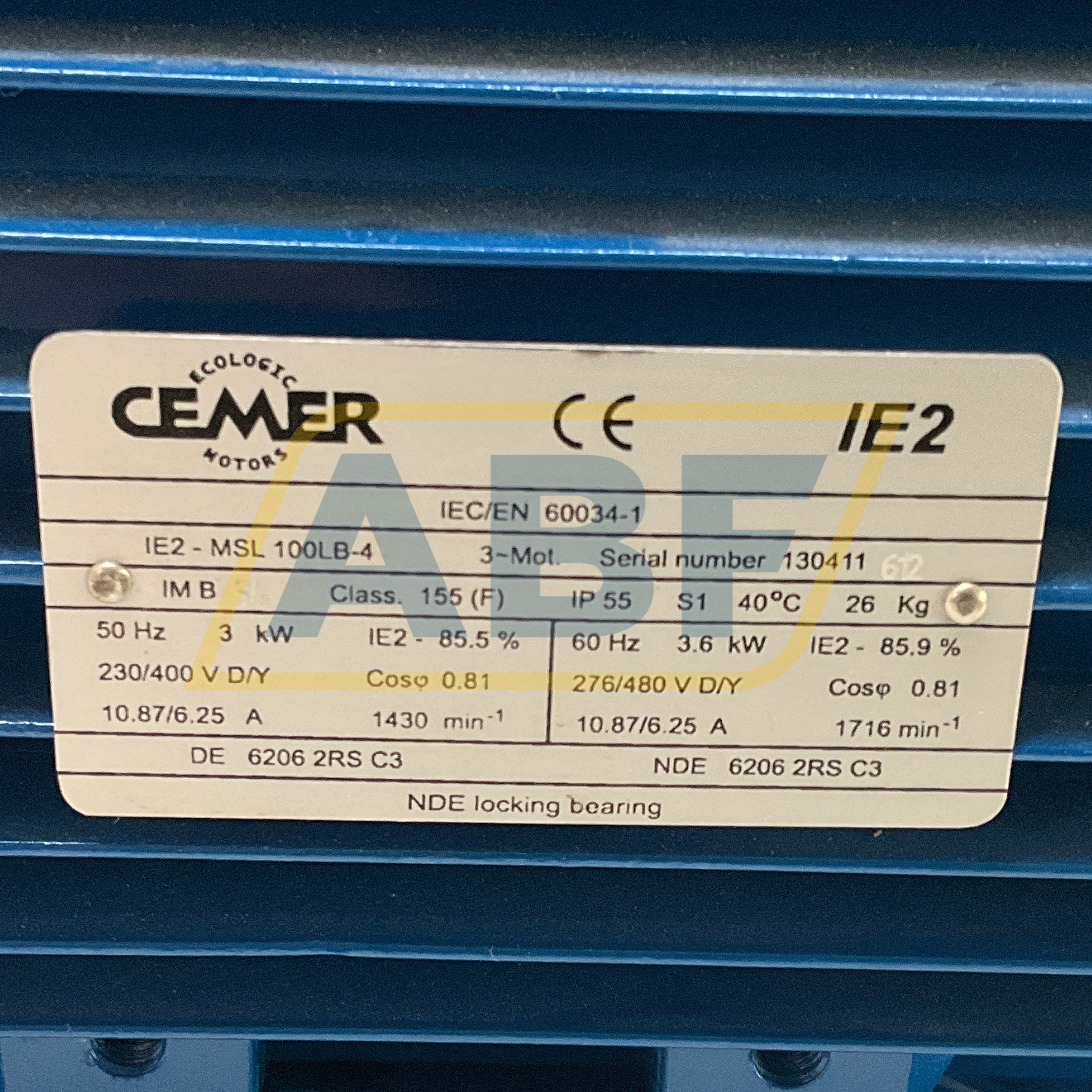 IE2-MSL100LB-4-B3 Cemer