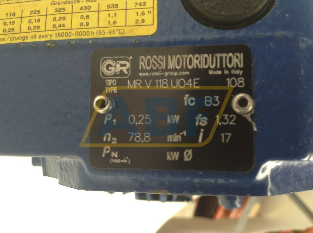 MRV118UO4E-F063C4B14/ Rossi