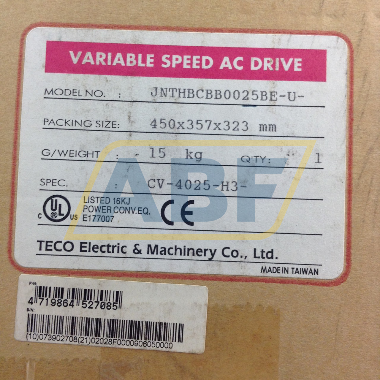 JNTHBCBB0025BE-U Teco