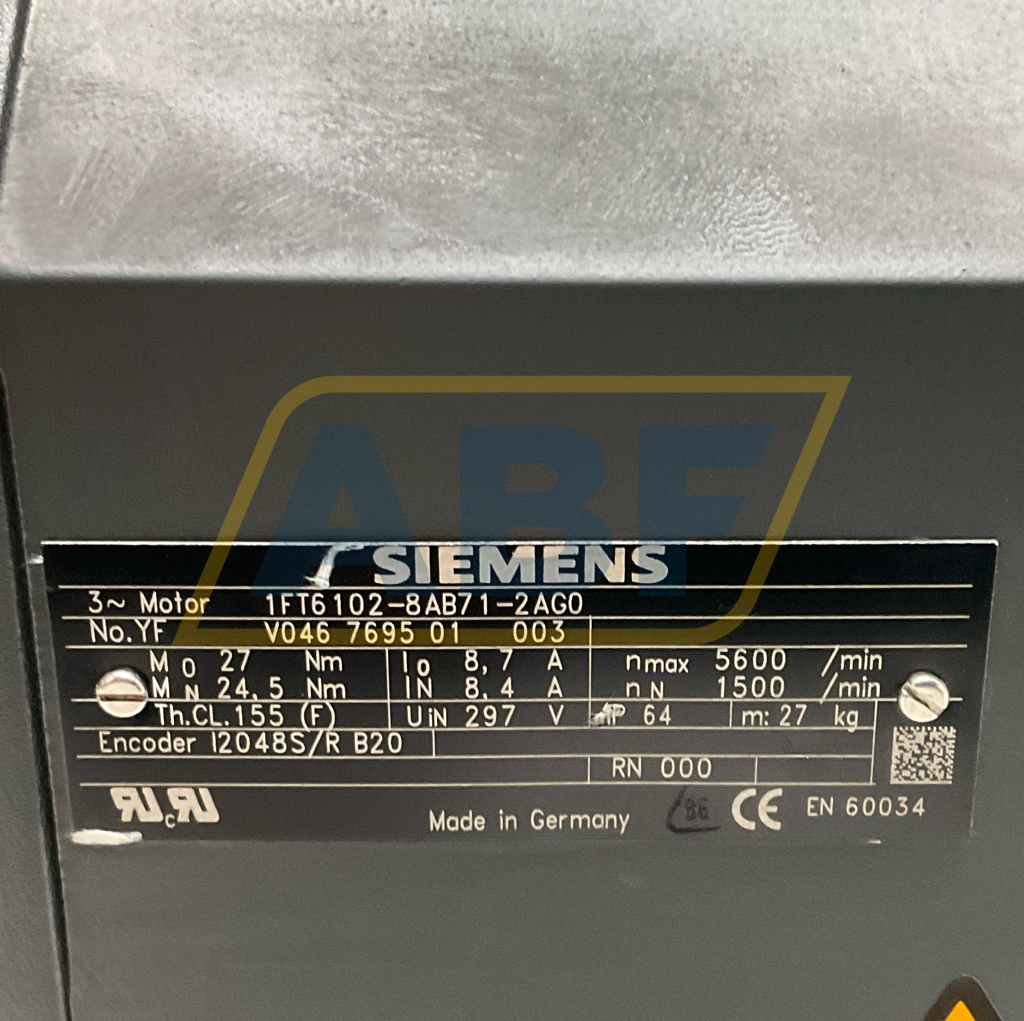 1FT6102-8AB71-2AG0 Siemens