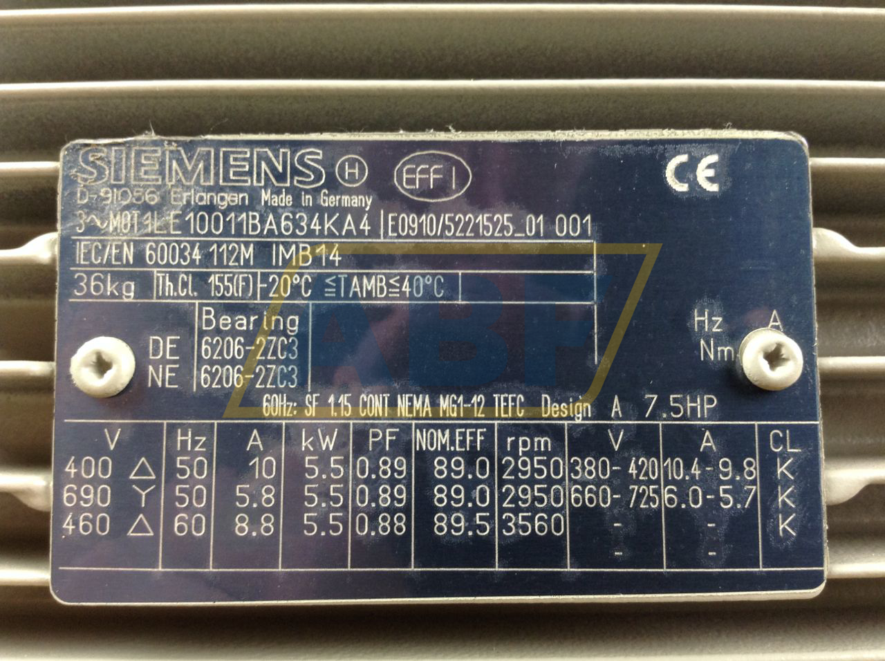 1LE1001-1BA63-4KA4 Siemens