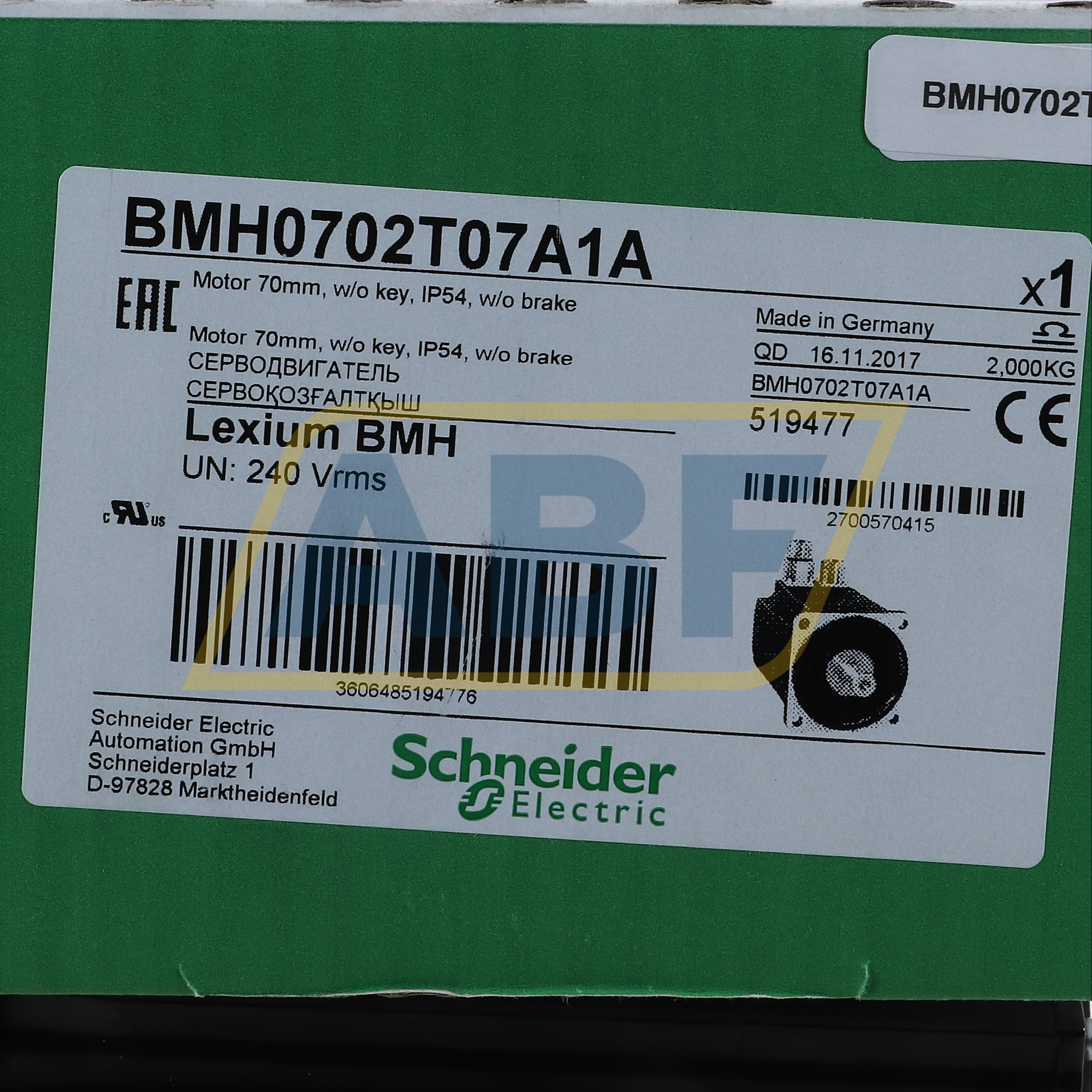 BMH0702T07A1A Schneider Electric