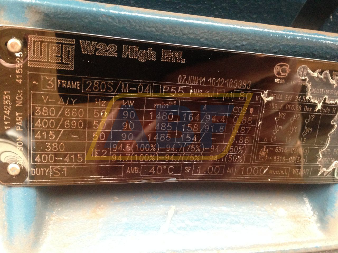 90K32CI2280S/M4B3 WEG