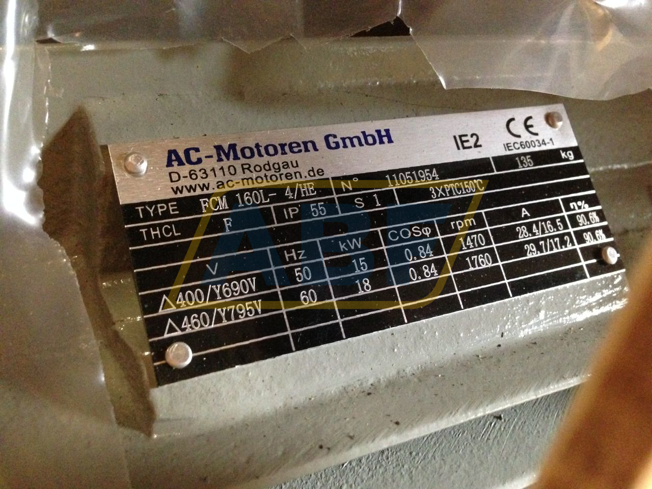 FCM160L-4/HEB5 AC-Motoren GmbH