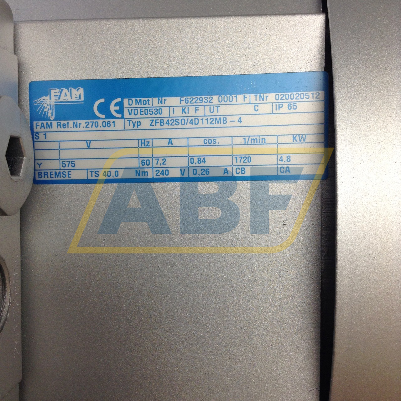 ZFB42S0/4D112MB-4 FAM Motoren