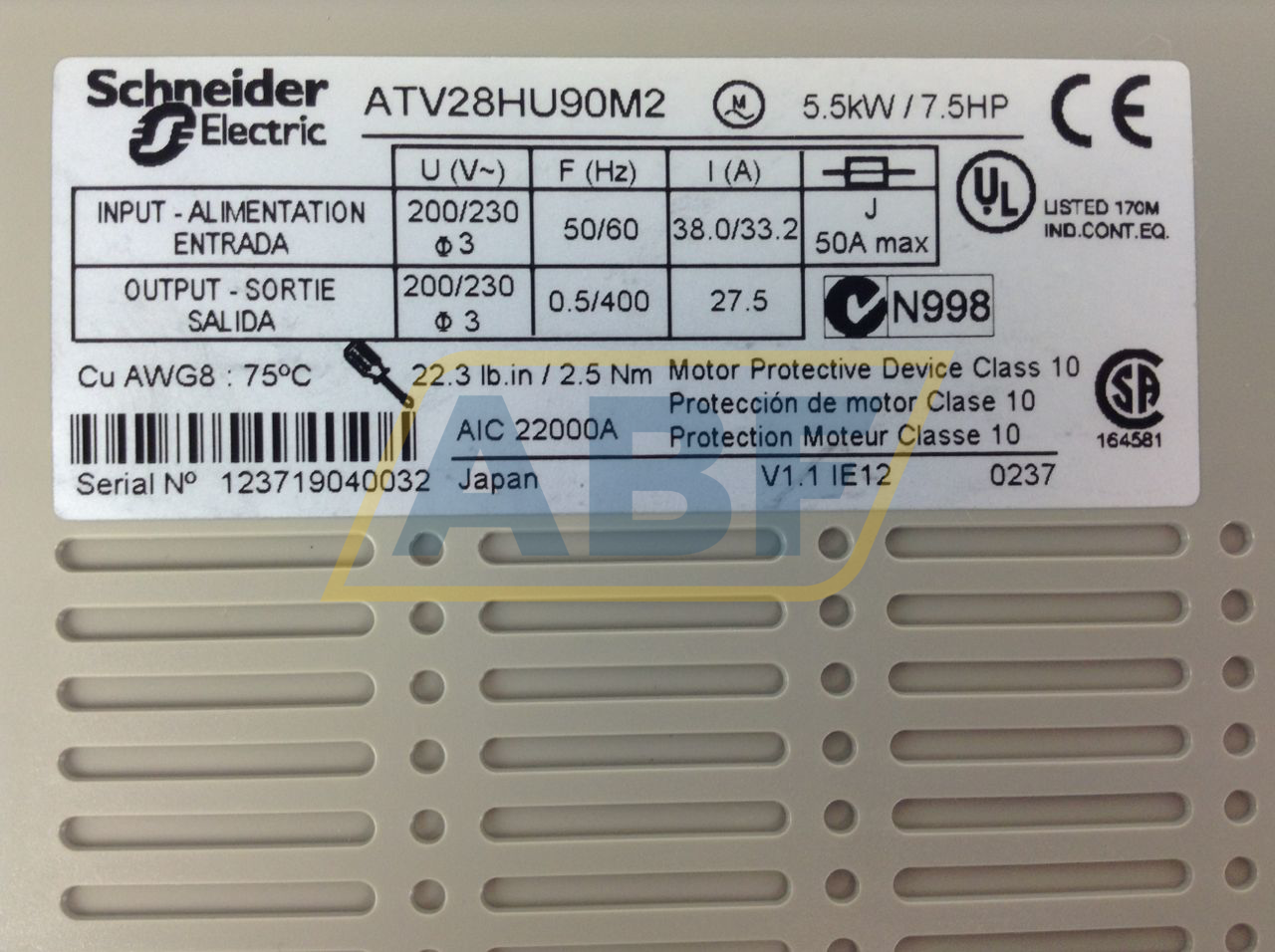 ATV28HU90M2 Schneider Electric