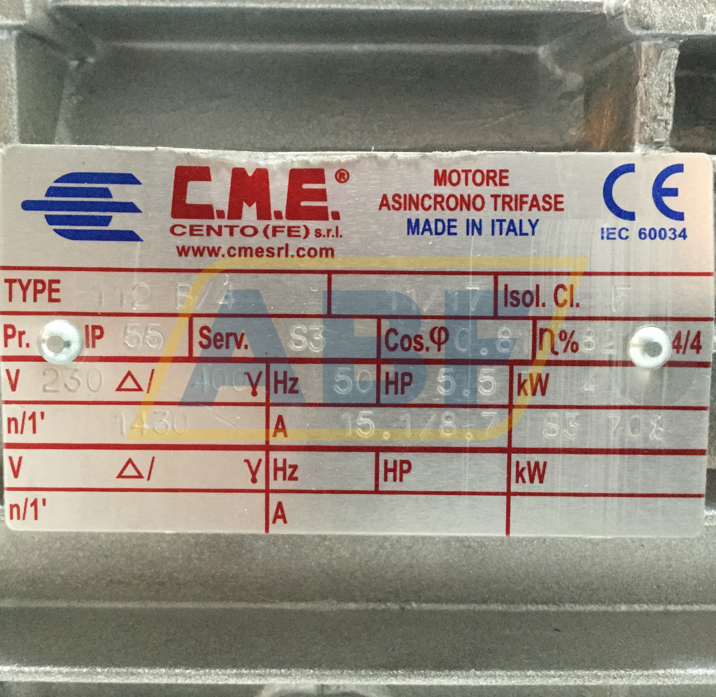 112B/4-B14 Costruzioni Motori Elettrici