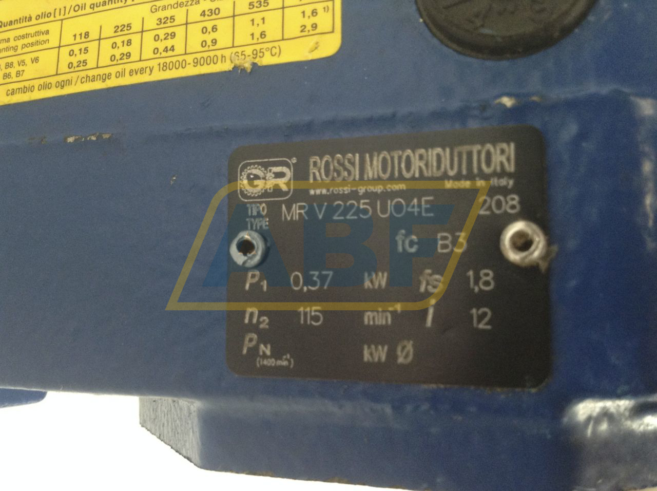 MRV225UO4E-F071B4B14R Rossi