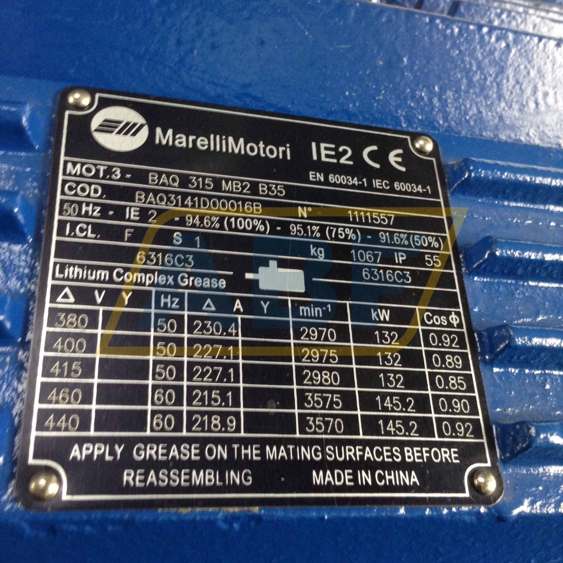 BAQ315MB2-B35 Marelli Motori