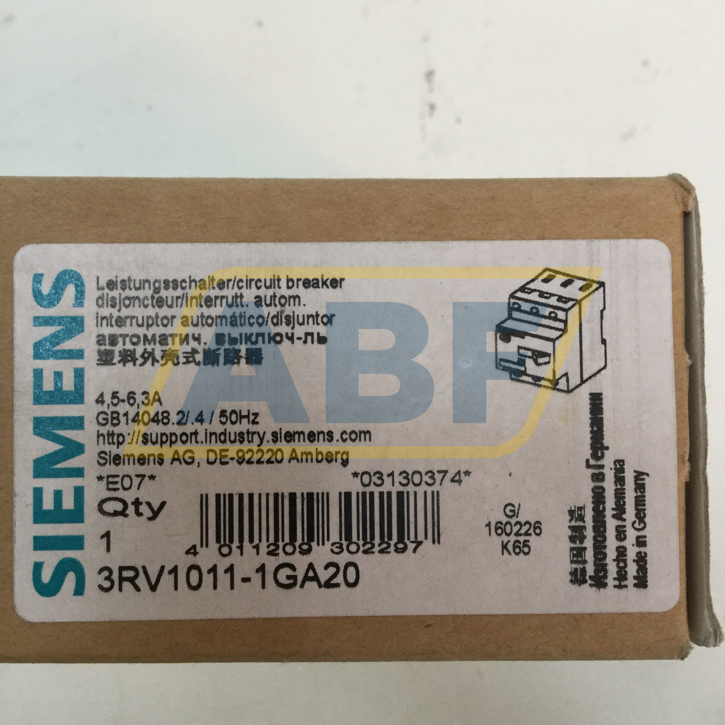 3RV1011-1DA20 Siemens