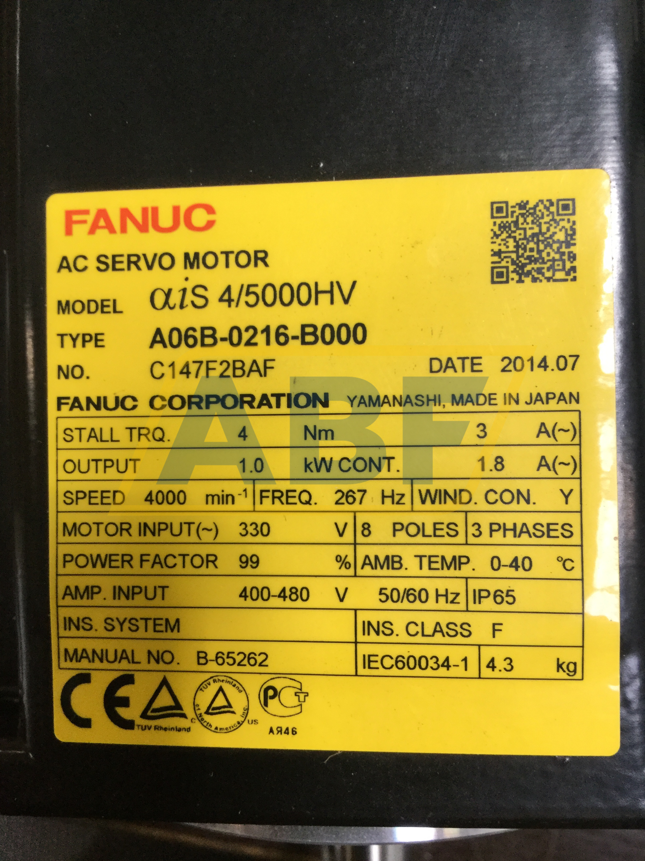 A06B-0216-B000 Fanuc