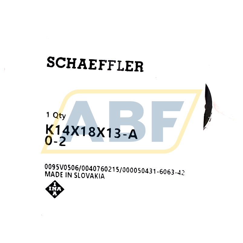 K14X18X13-A/0-2 INA