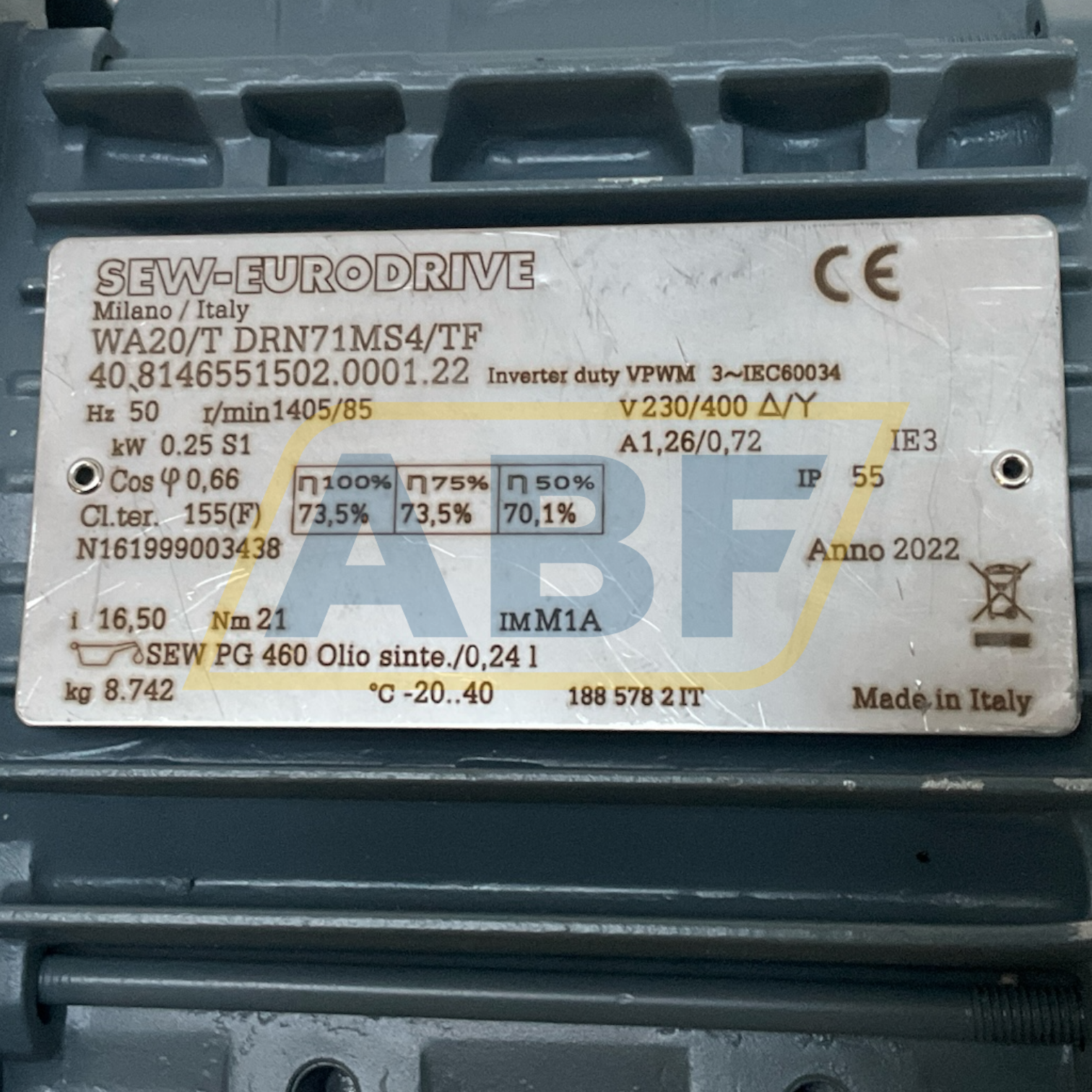 WA20/TDRN71MS4/TF SEW-EURODRIVE