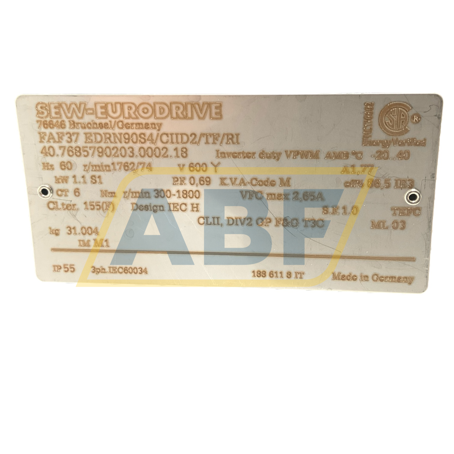 FAF37EDRN90S4/CIID2/T SEW-EURODRIVE