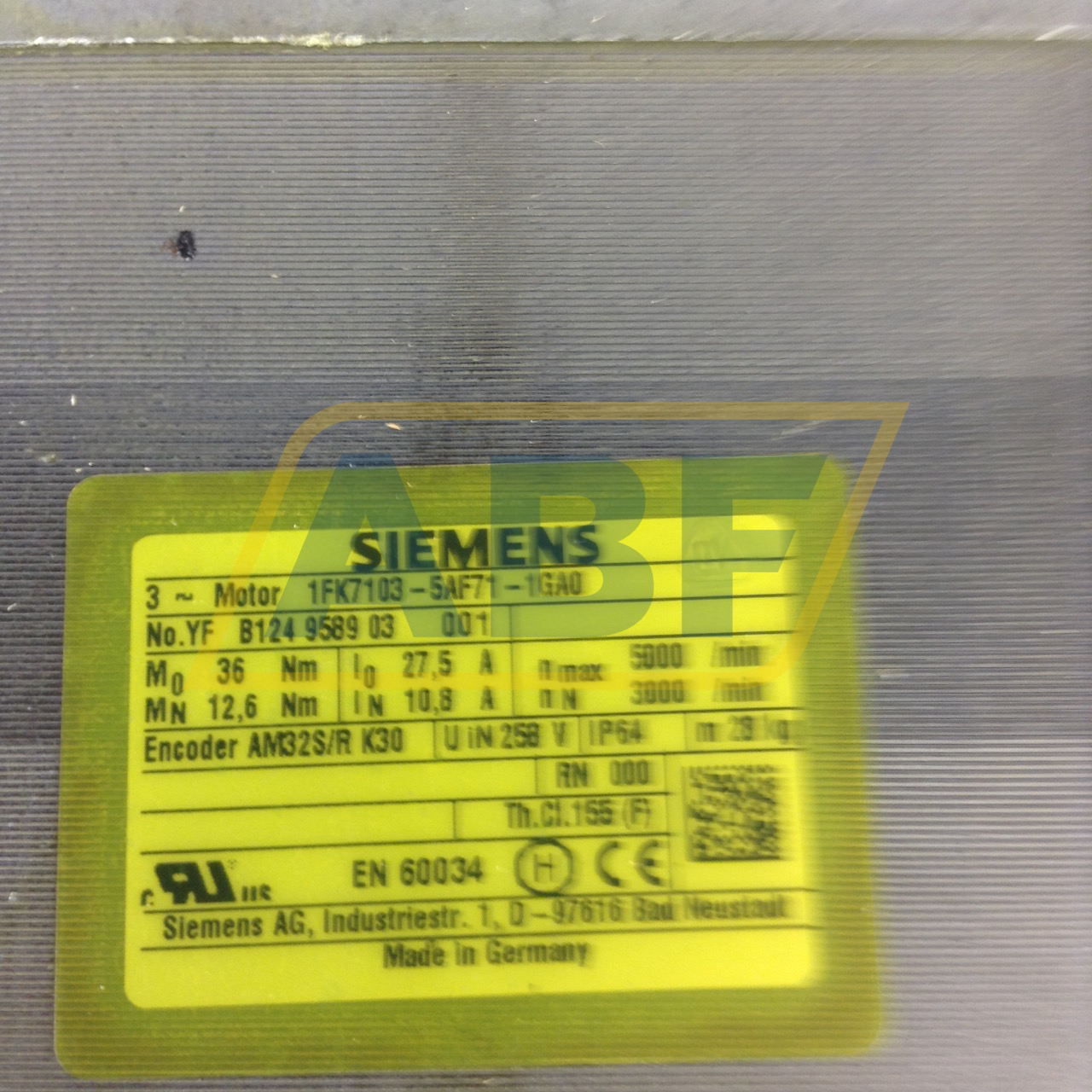 1FK7103-5AF71-1GA0 Siemens