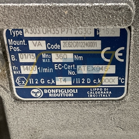 A303UH35216.6P71VA2G3G Bonfiglioli