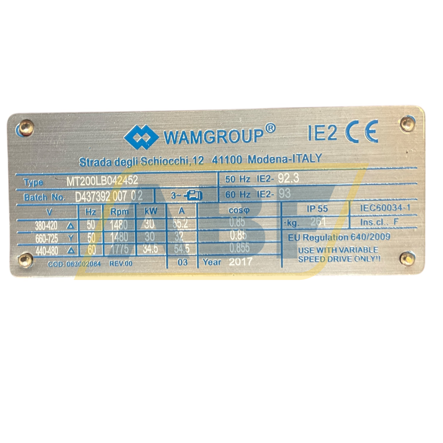 MT200LB042452 WAMGroup